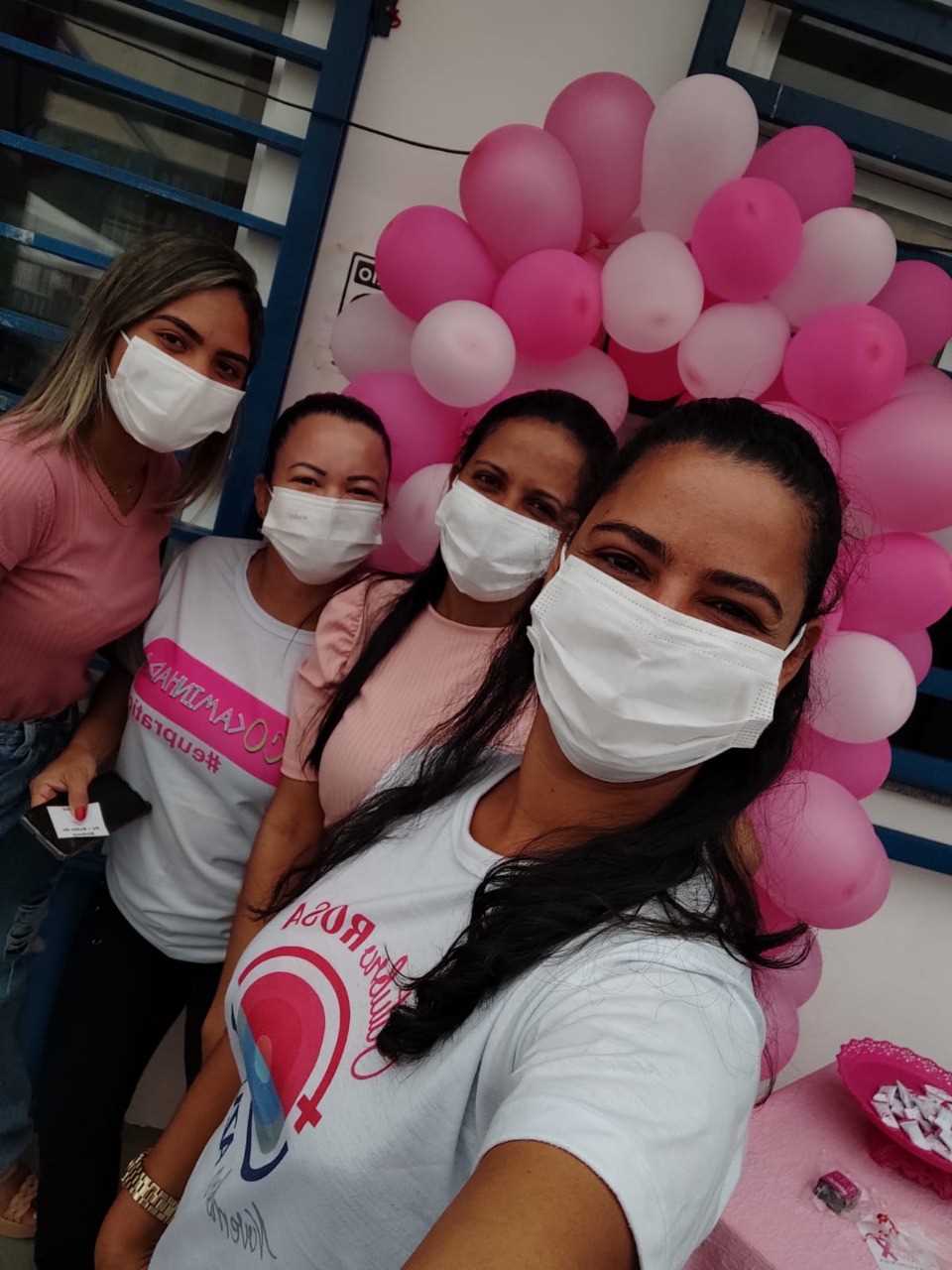 Camacã: PSF Euvaldo Maia realiza Ação pela campanha Outubro Rosa